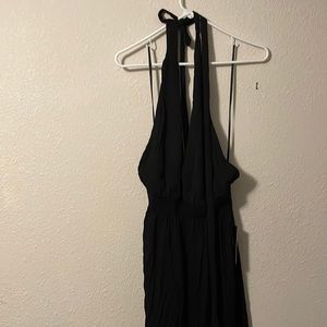 Lulus midi halter dress